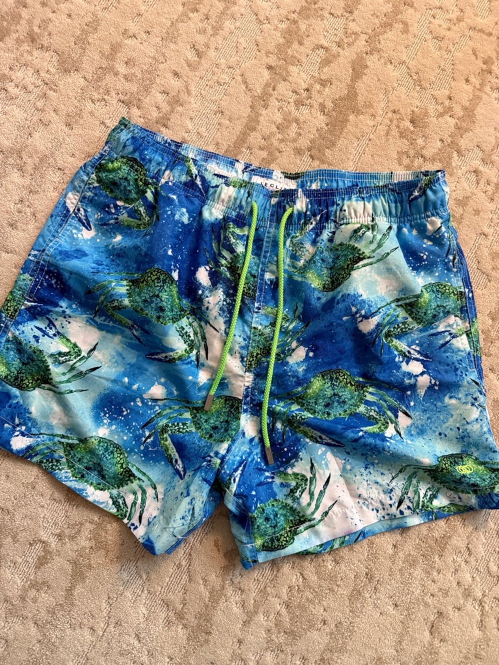 LE CLUB luxury swim trunks 5” - never worn!